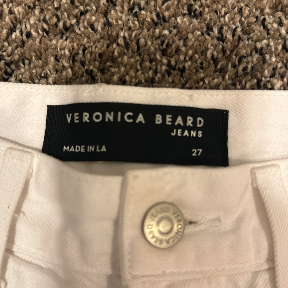 Veronica beard white jean - Picture 9 of 12